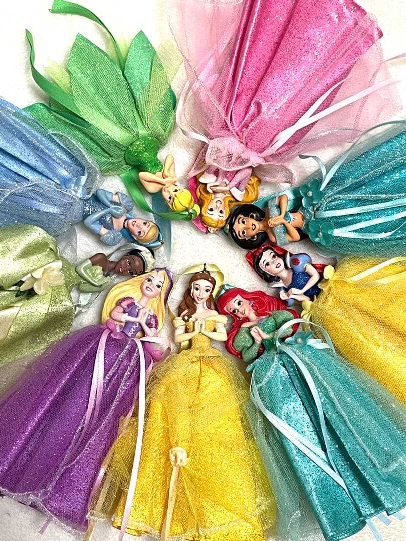ディズニープリンセス　クリスマスオーナメント　海外パーク限定　9個セット