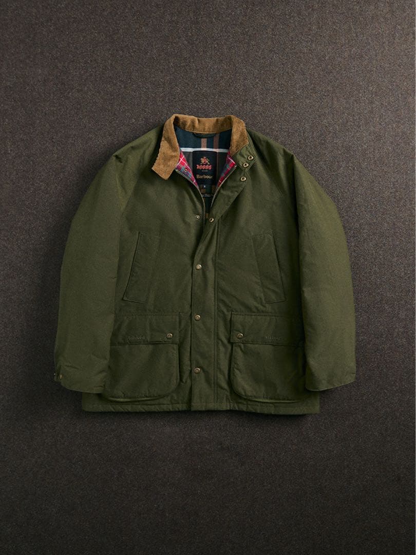 美品　Barbour × BARACUTA