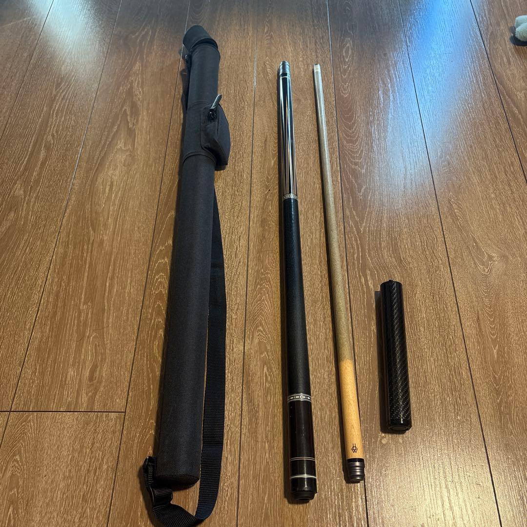 ビリヤード HOW Cue Cj-3 ハイパーXシャフト ケース付き