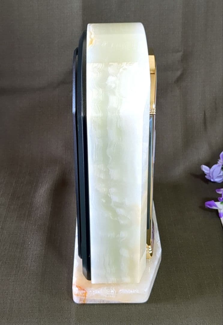 リズム時計 天然大理石 QUEEN ELIZABATH 2 電波時計 可動品❗️ - メルカリ