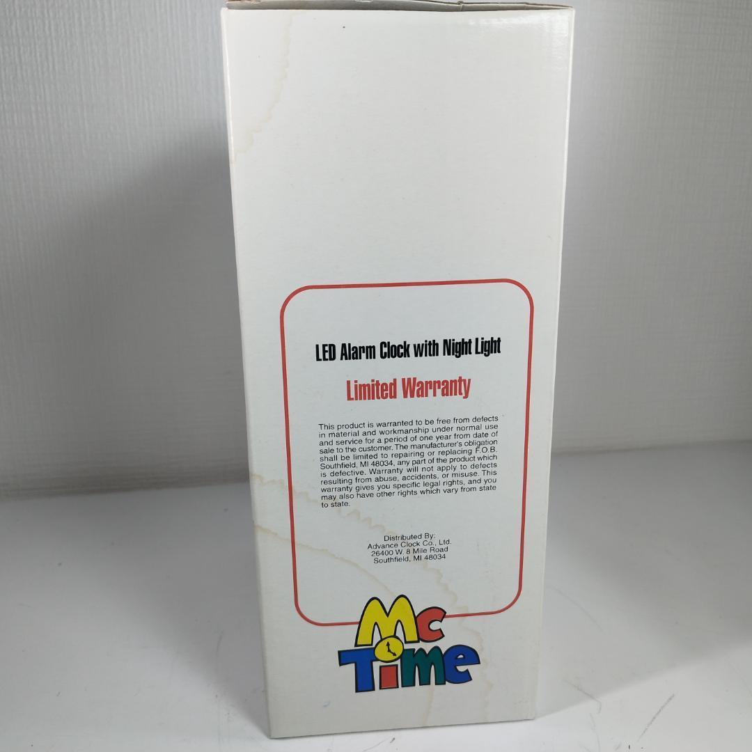 マクドナルド MCタイム 貯金箱 時計 ハッピーミール アメトイ ポテ