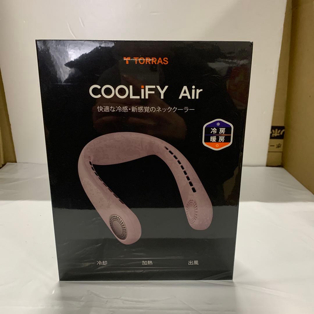 TORRAS COOLiFY Airピンク 充電式ネッククーラー