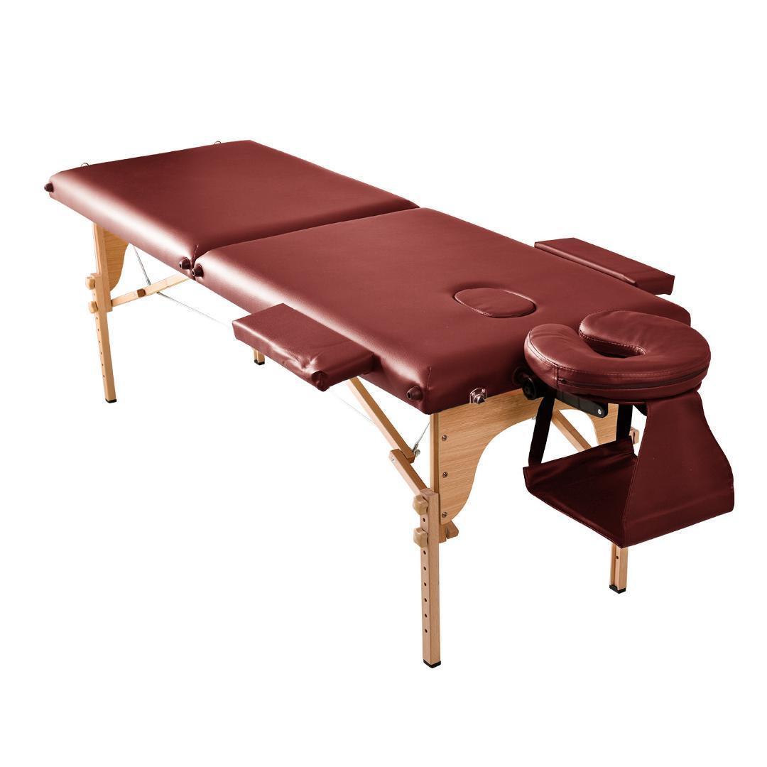 【ワイン】 マッサージベッド 折りたたみ コンパクト超軽量エステベッド施術ベッド