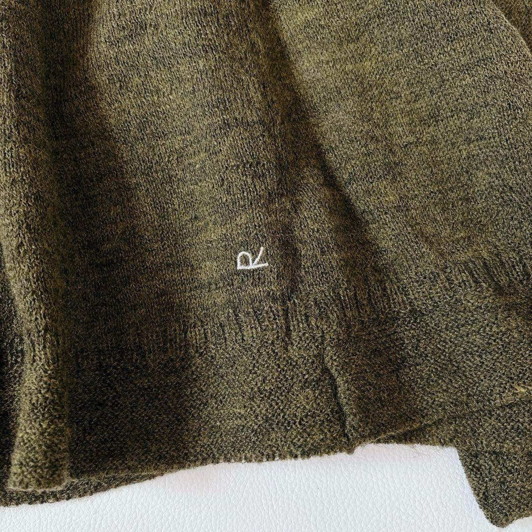 未使用級♡45R アルル超ガーゼのフレアータートルネックTシャツ