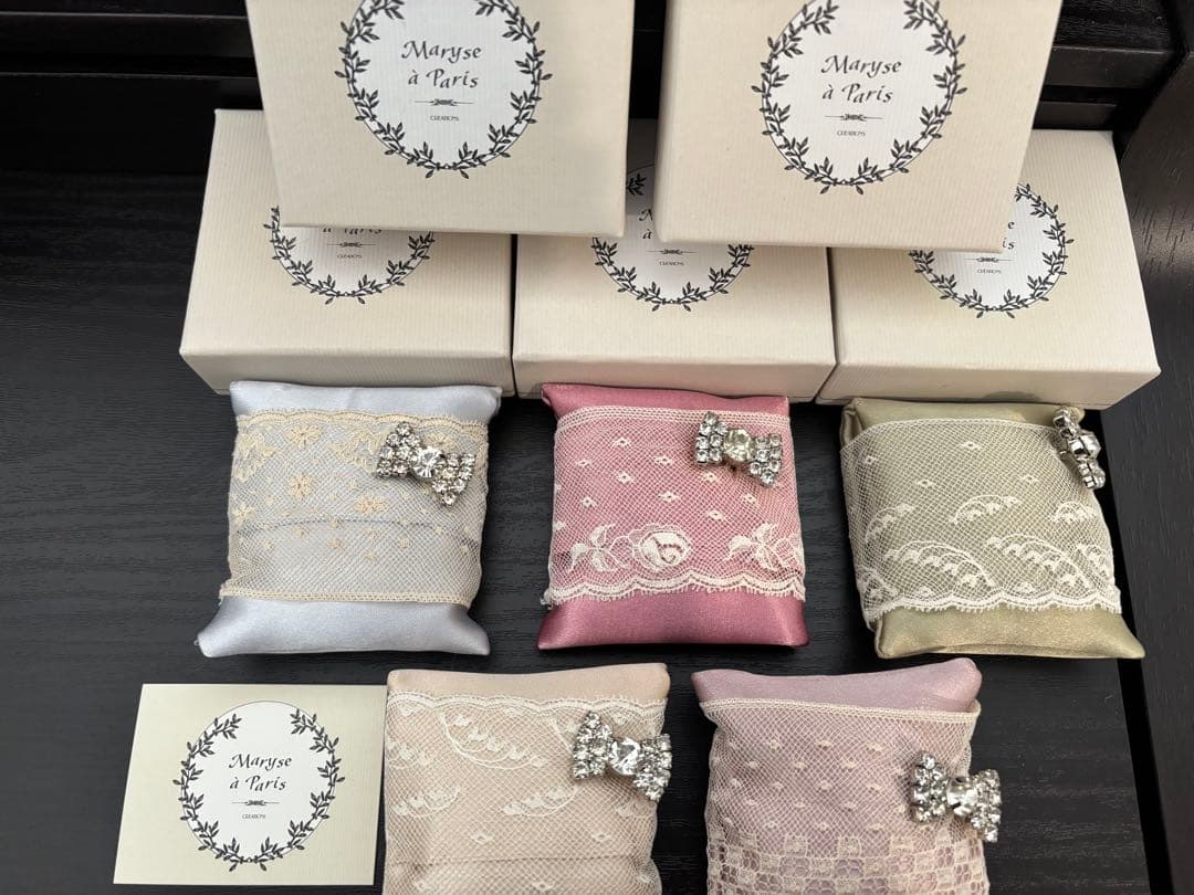 Maryse a Parisマリーズアパリ ストーン レースサシェ 5個セット