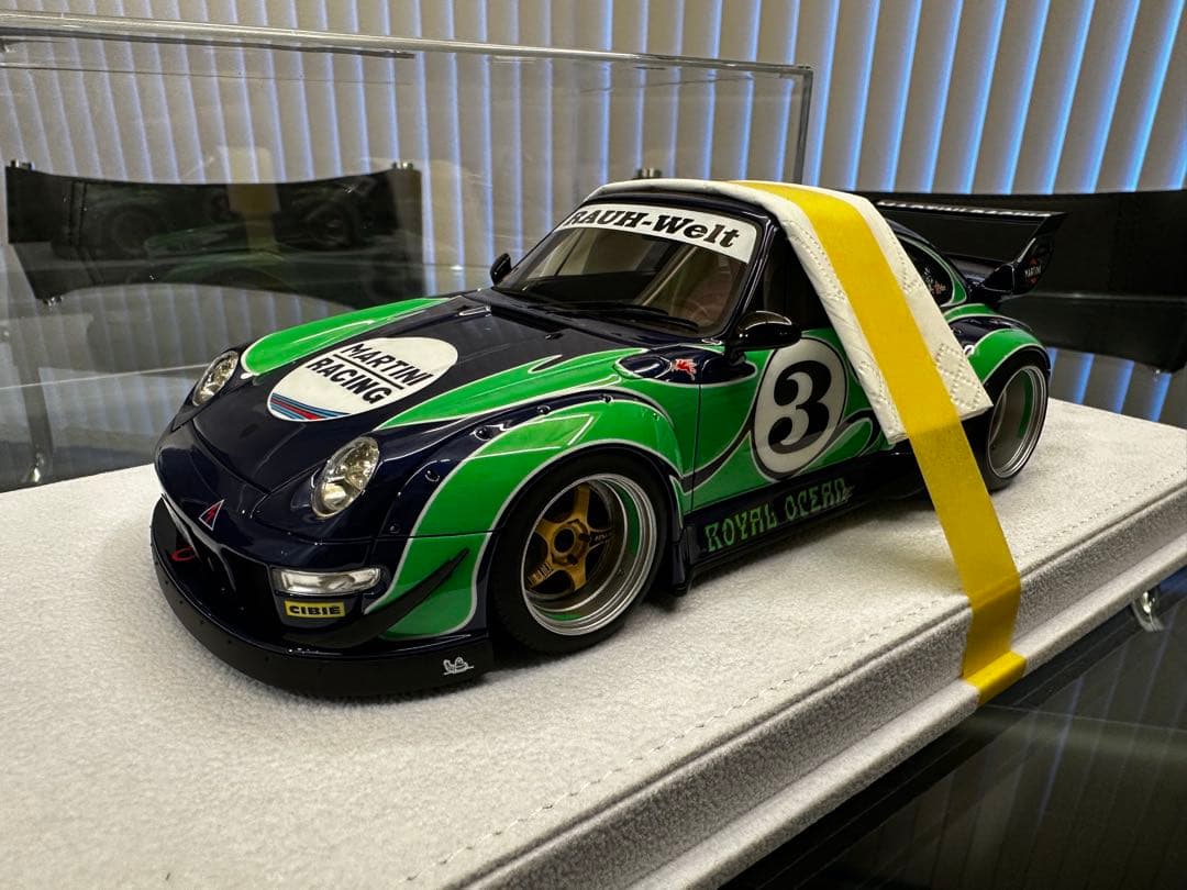 ヨ*ガ様 Fuelme RWB993 1/18 プロトタイプ マルティニ限定1台