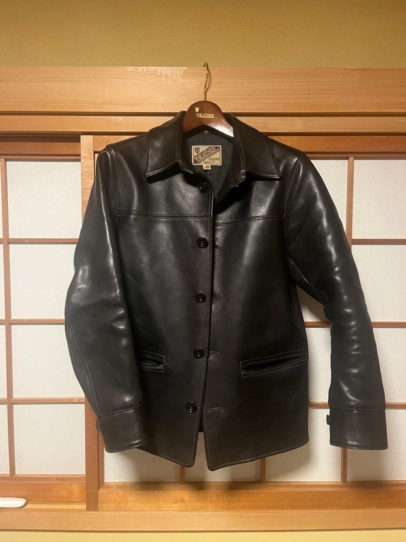 【Y'2 LEATHER LSC-76-C 】レザージャケット 38