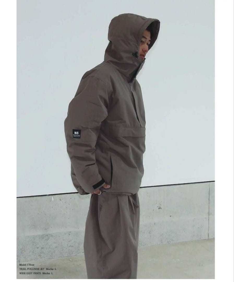 23-24 REPUBLIC＆CO 　モカ　上下Mサイズ