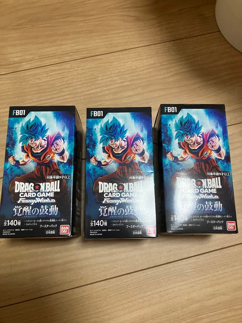 ドラゴンボール フュージョンワールド 覚醒の鼓動 テープ付き box テープ付き】ドラゴンボール フュージョンワールド 覚醒の鼓動 未開封