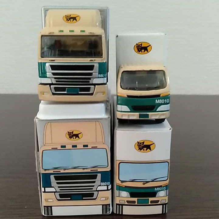 2台セット】クロネコヤマト ミニカー 非売品トラック10t車とクール