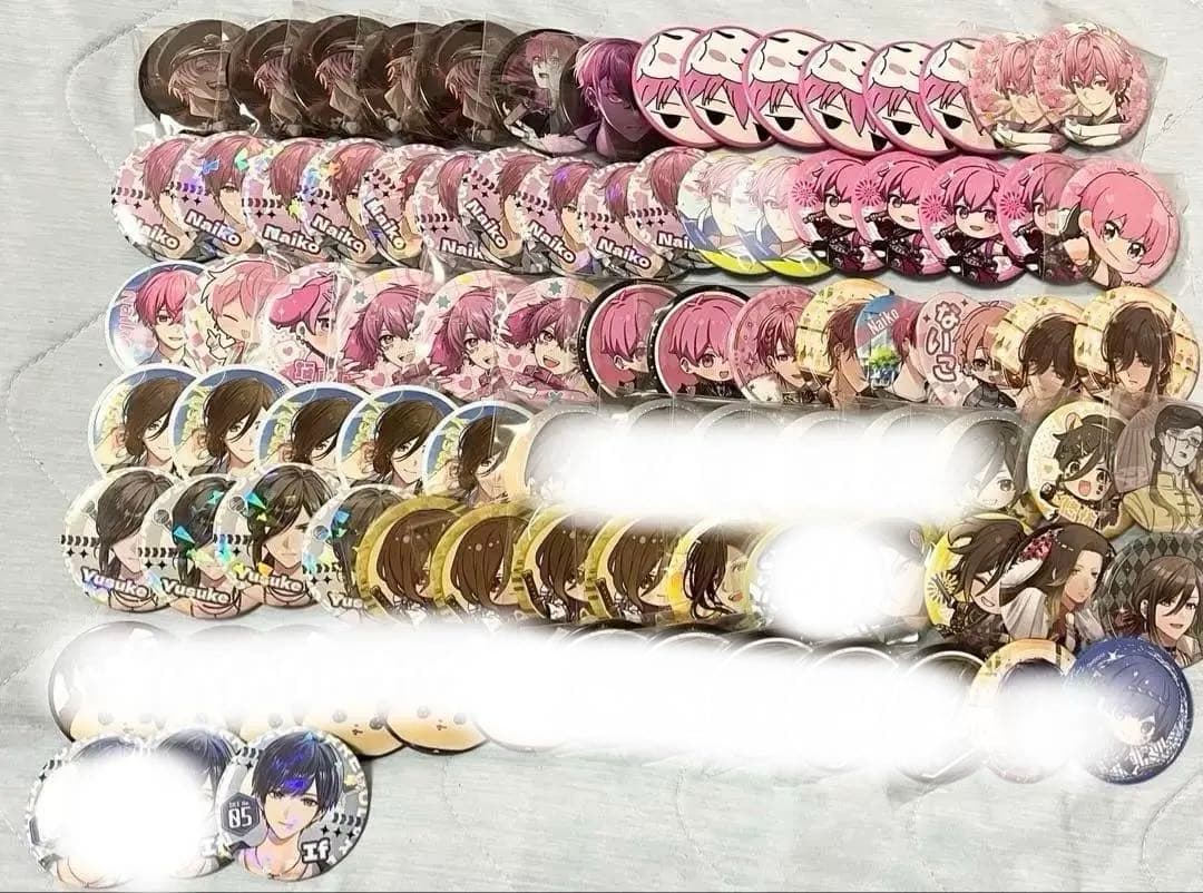 いれいす、ないこ、いふ、ゆうすけ缶バッジ