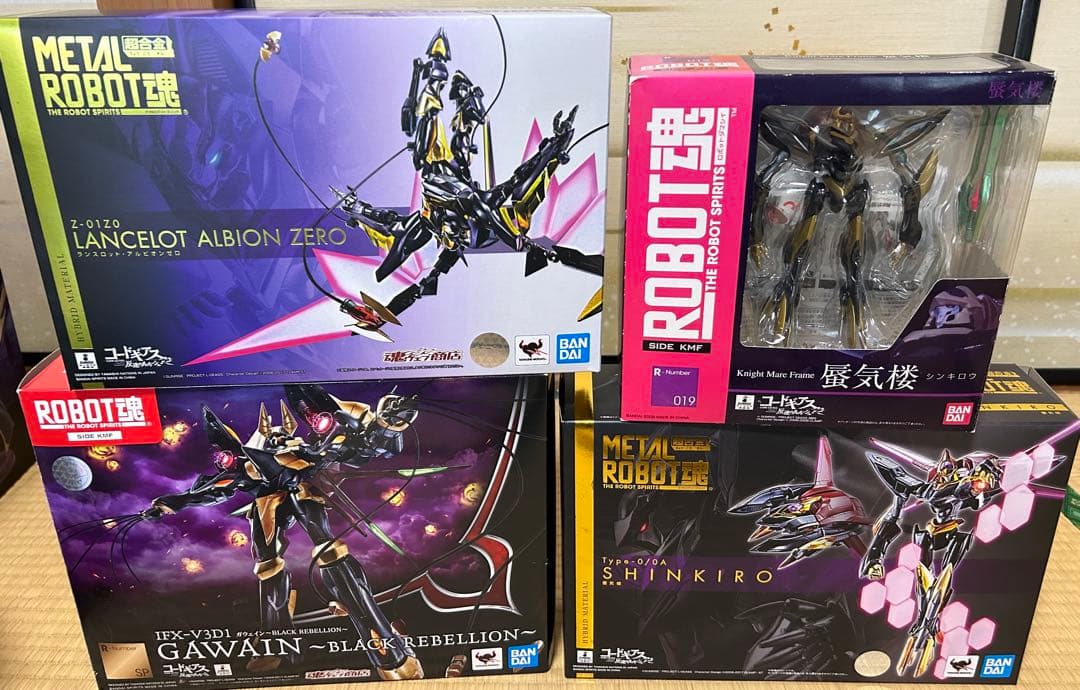 コードギアス　ROBOT魂 ロボットモデル コレクションセット