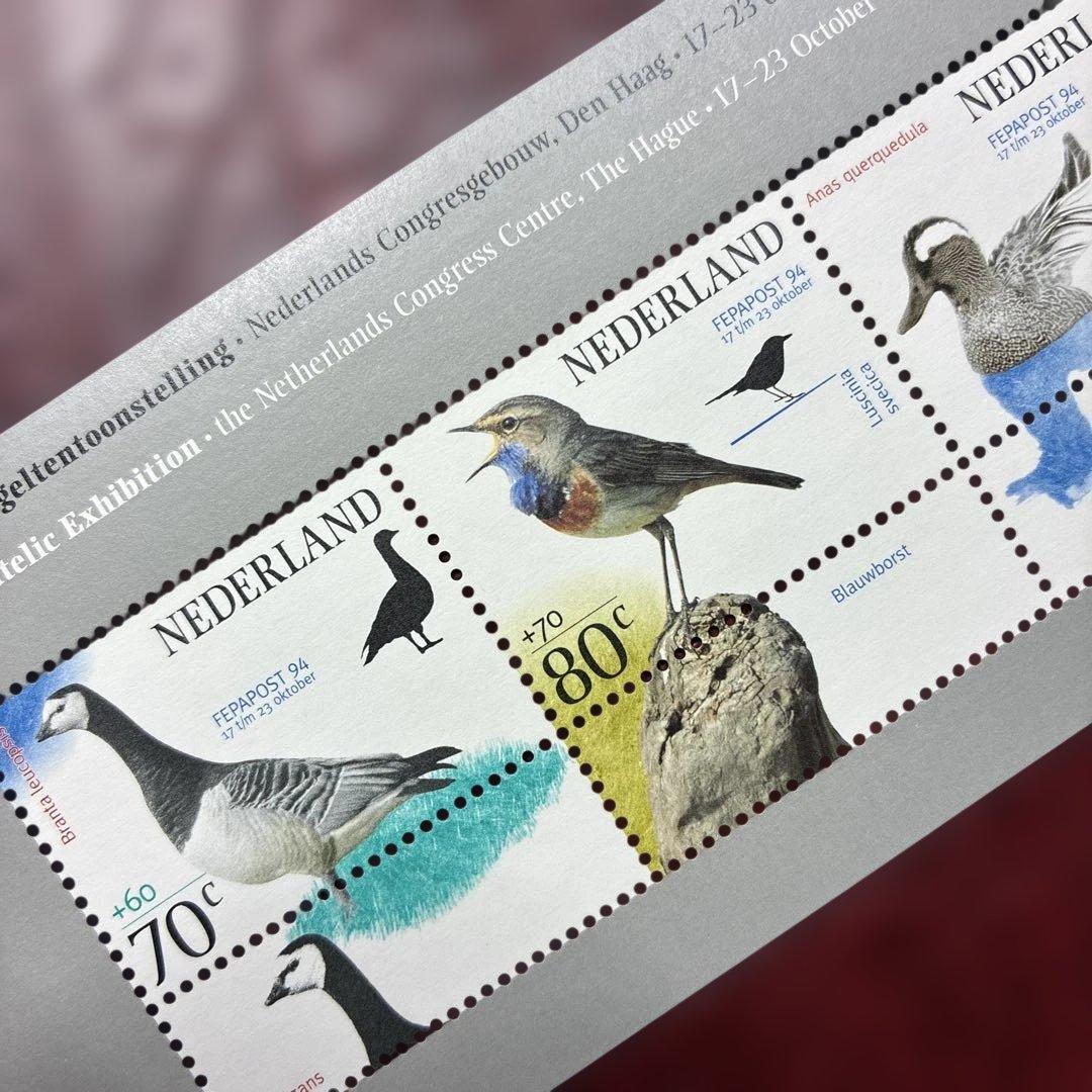 77554セール現品限 外国切手 オランダ発行鳥小型シート - メルカリ