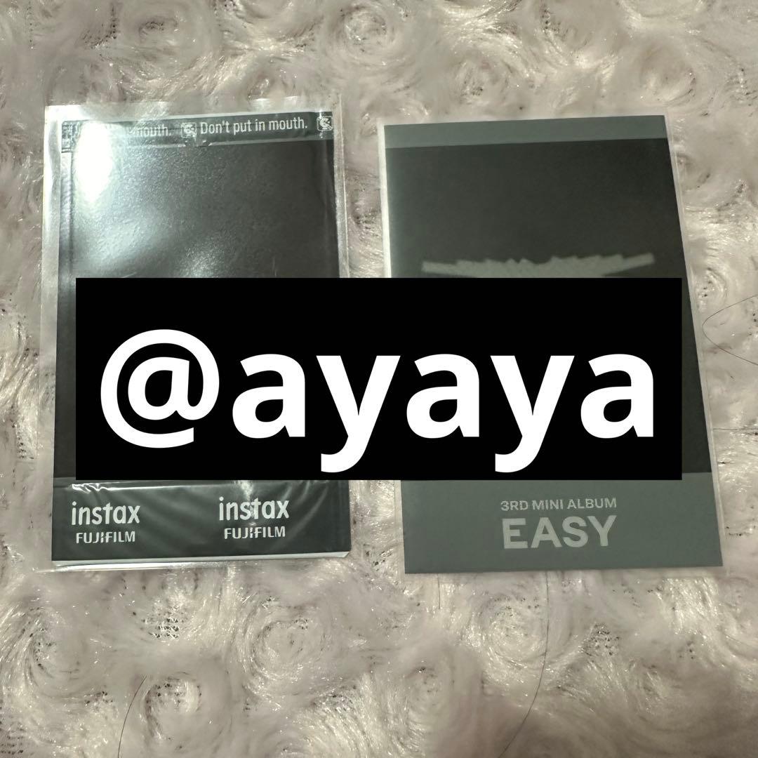 LE SSERAFIM ルセラフィム ルセラ ウンチェ サイン入り チェキ - メルカリ