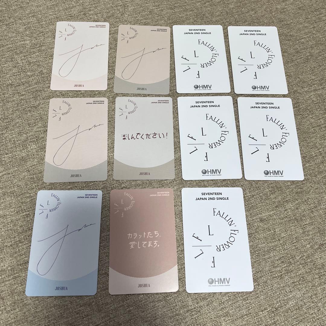 SEVENTEEN 舞い落ちる花びら 舞花 ジョシュア セブチ - メルカリ
