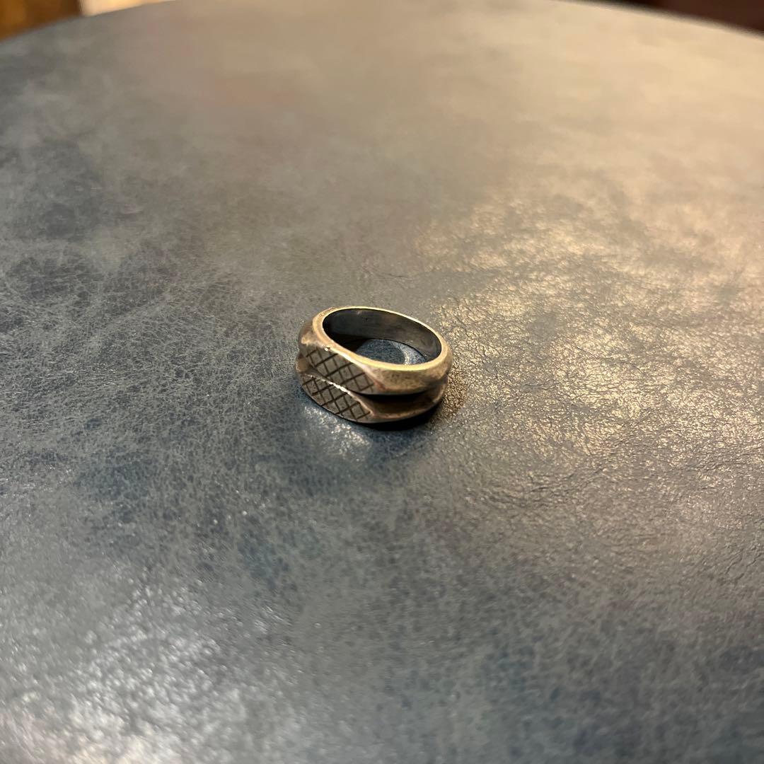 ボッテガヴェネタ　シルバーリング　13号