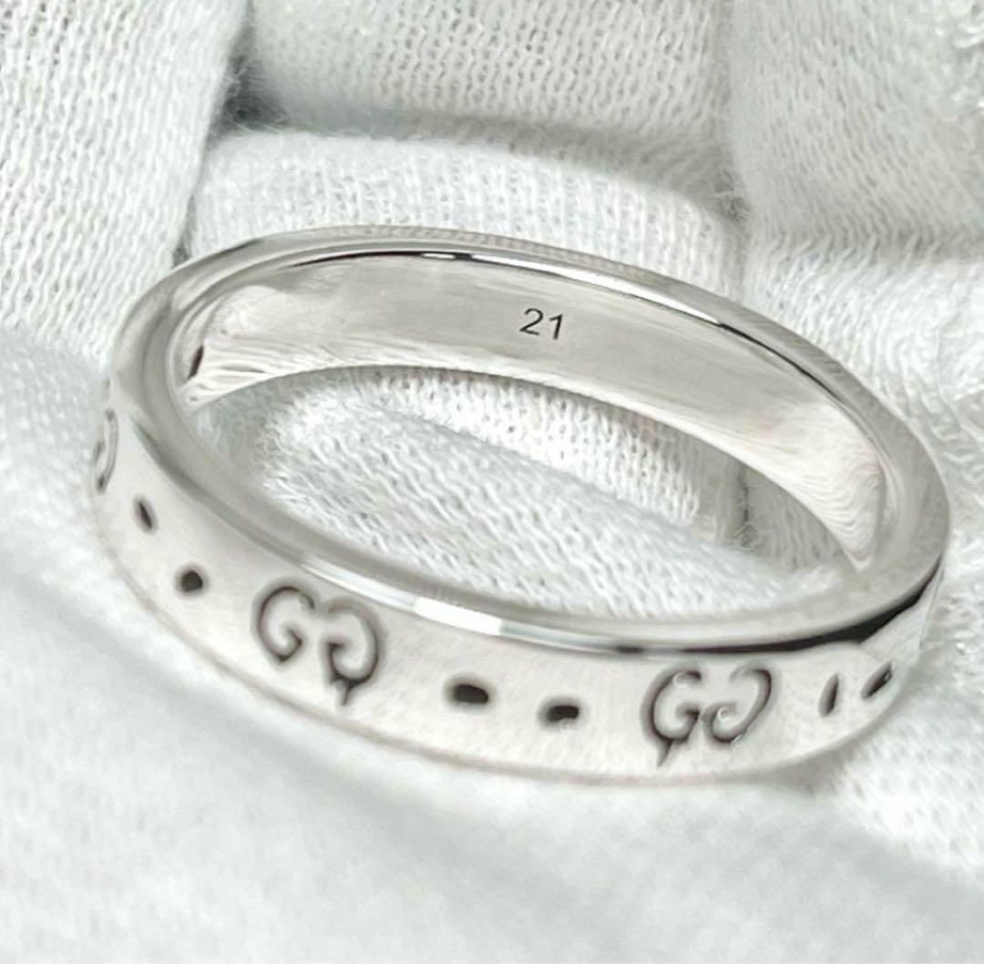 極美品‼️GUCCI 指輪 ゴーストリング 20号 - メルカリ