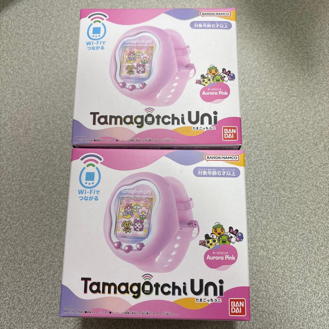 たまごっちTamagotchi Uni AuroraPink 2個【新品未開封】 楽天市場】ラッピング対応 Tamagotchi Uni Aurora Pink Prism White