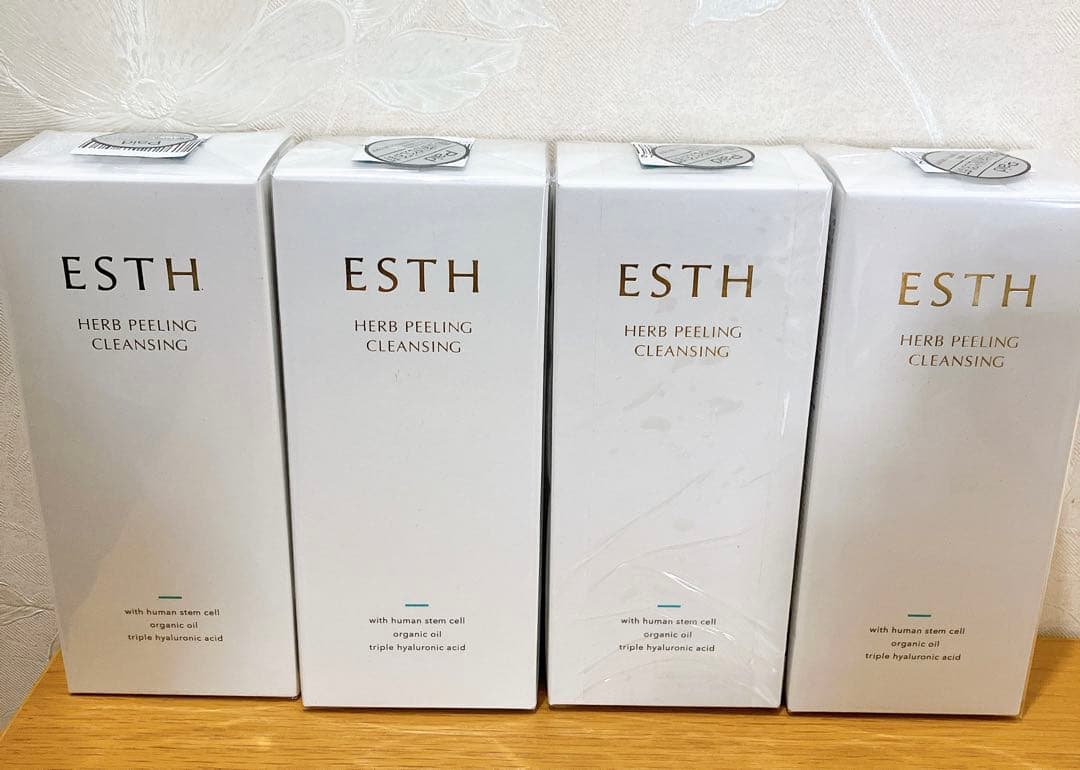 ☆新品未使用☆ ESTH ハーブピーリングクレンジング 120g 4個セット