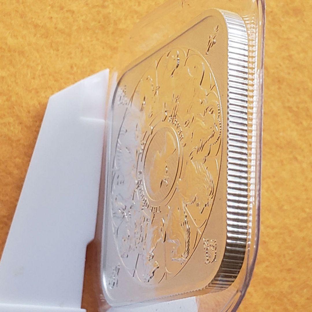 イギリス 2025 クイーンズビースト コンプリーター 純銀 1オンス