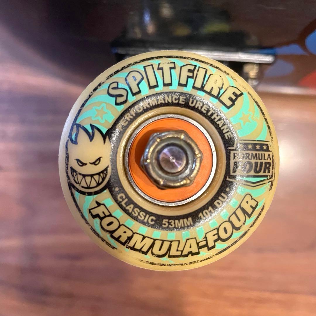 スケボー サンダー チタニウム スピットファイア 美品 サンタクルーズ