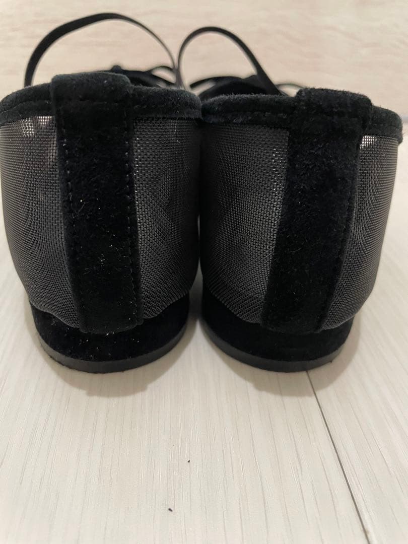 お買い得】ツルバイマリコオイカワ/黒メッシュパンプス/サイズ38