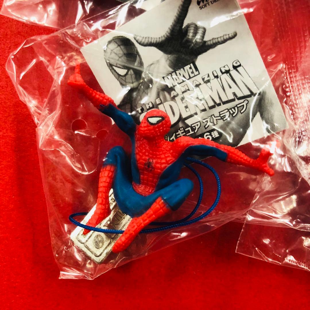 スパイダーマン ストラップ アサヒWONDA おまけ 4個セット - メルカリ