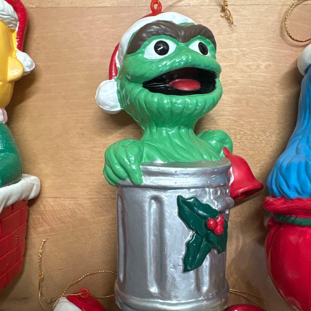 新品 セサミストリート クリスマス オーナメント 7体全セット - メルカリ