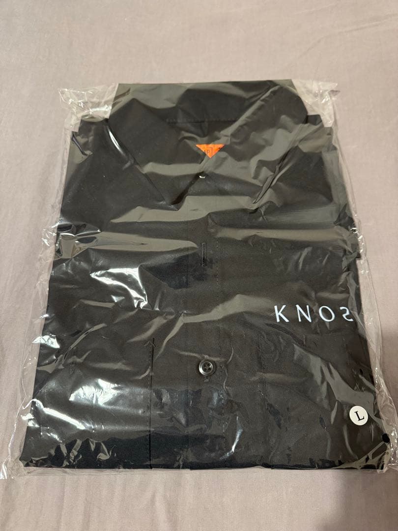 Knosis ワークシャツ ブラック Lサイズ - メルカリ