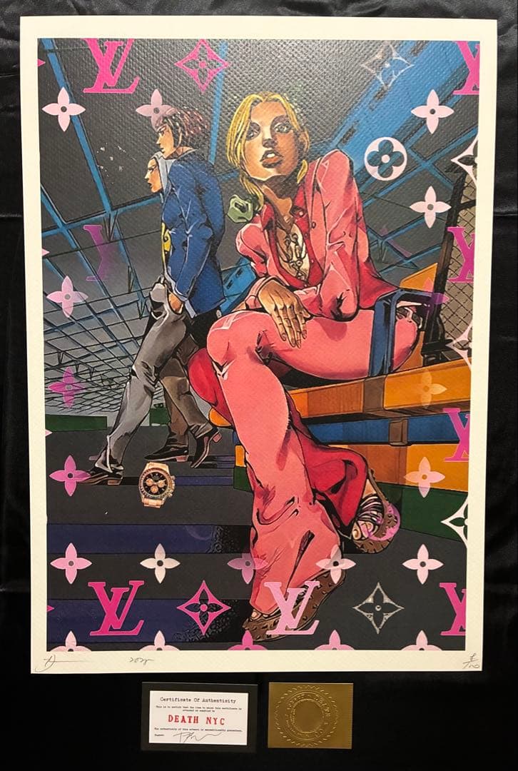 世界限定100枚 DEATH NYC アート ポスター jo20