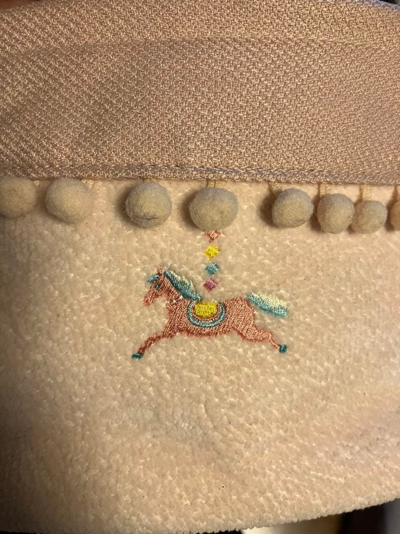 フェイラー ベビーカーバッグ ベビーカーポーチ ラブラリー 木馬 中古