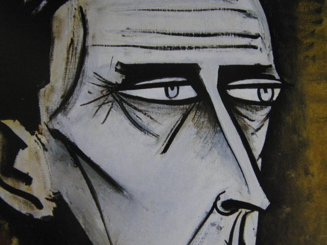 ベルナール・ビュッフェ、【Autoportrait】 - メルカリ