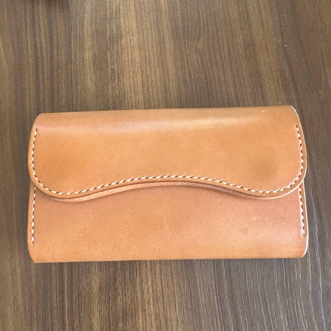 栃木レザー ナチュラルレザー 長財布