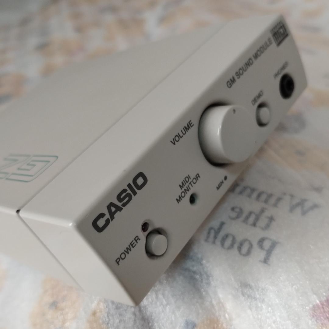 CASIO「GZ-50M」MIDI SOUND MODULE・純正アダプター付き