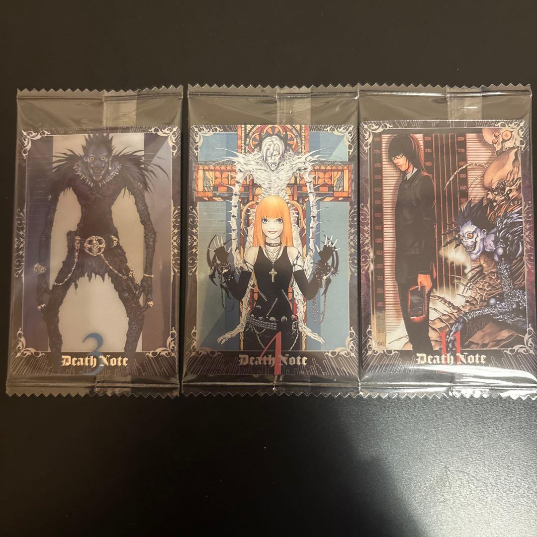 Death Note キャラクターカード 3枚 - メルカリ