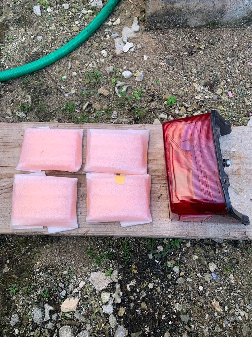 xj400純正テールウィンカーレンズ 純正交換用 テールランプ(ブレーキレンズとウィンカーレンズのセット