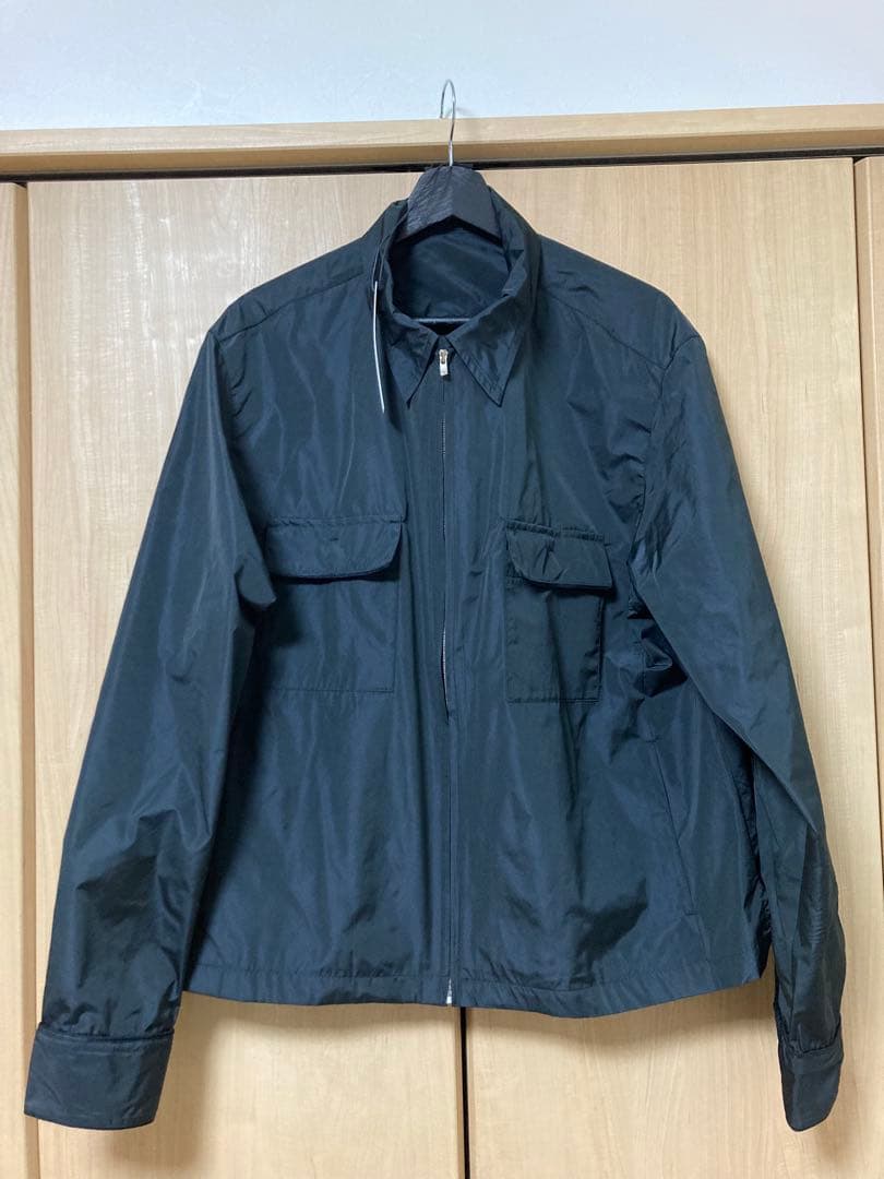 【最終・金土日限定】Maison Kinema Eazy zip shirt M