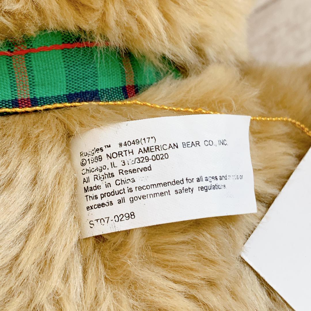 タグ付】ノースアメリカンベア＆Ganz社製 テディベア2体セット☆海外