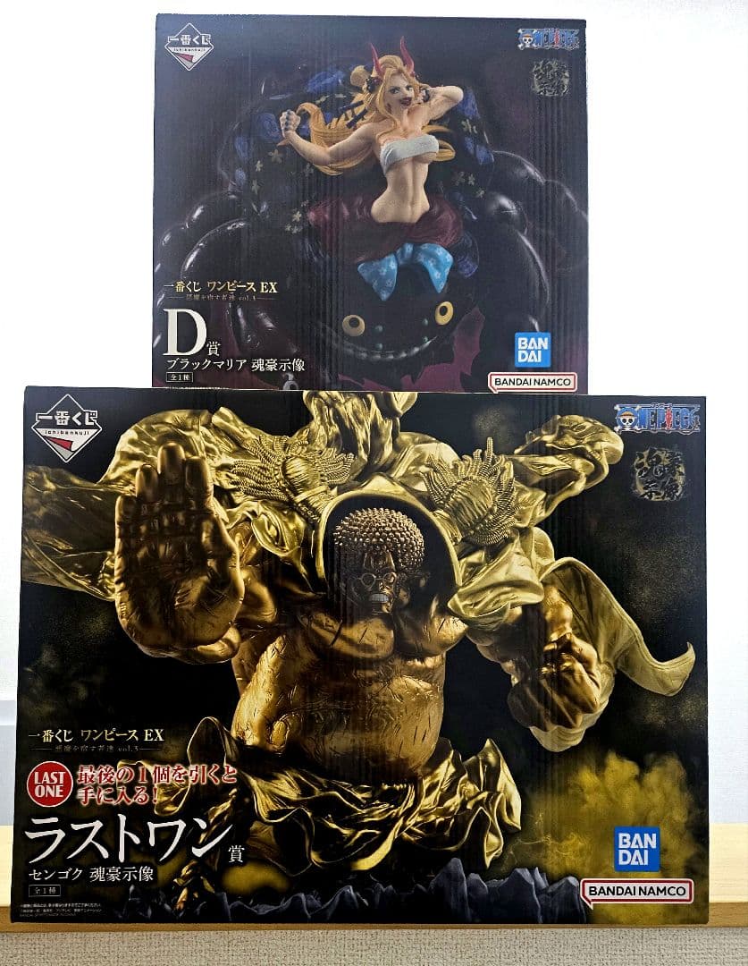 一番くじ　ワンピースEX　ラストワン賞 センゴク　D賞 ブラックマリア