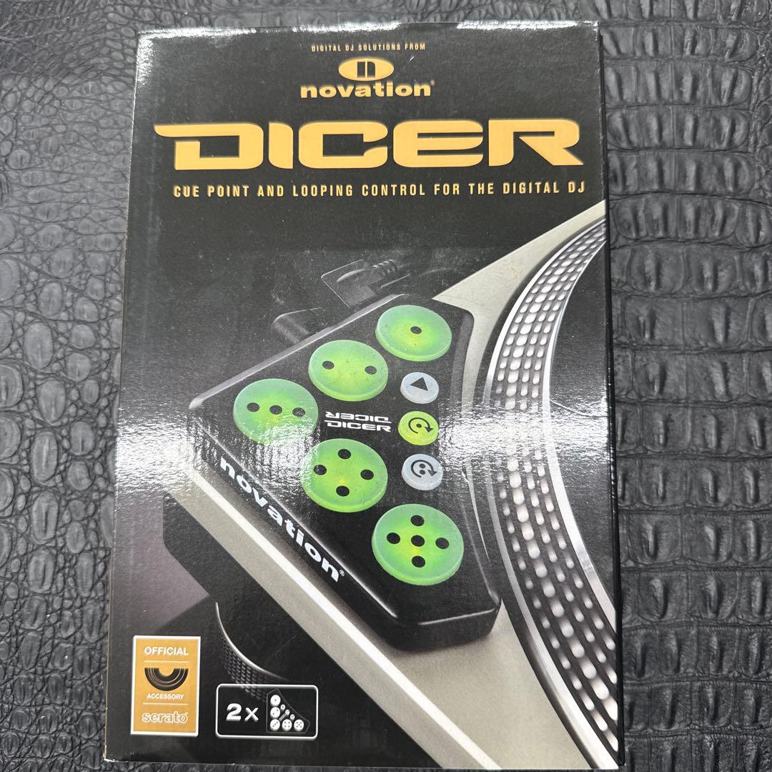 Novation DicerデジタルDJ キューポイントとルーピングコントロール