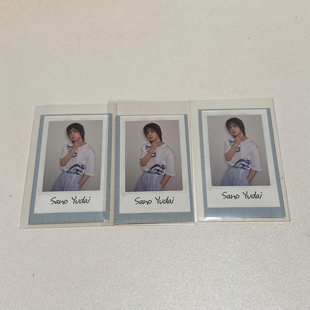 INI 写真集 Viva la vita タワレコステッカー 佐野雄大 - メルカリ