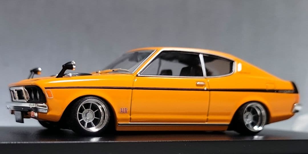 1/43　ギャラン改　GTO-MR　ハヤシストリート　ホイール　アルミ製　深リム