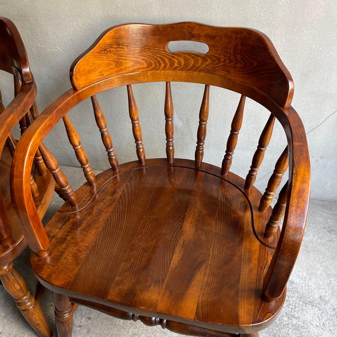 希少 廃盤 柏木工 ウィンザーアームローチェア オールドヴィンテージ