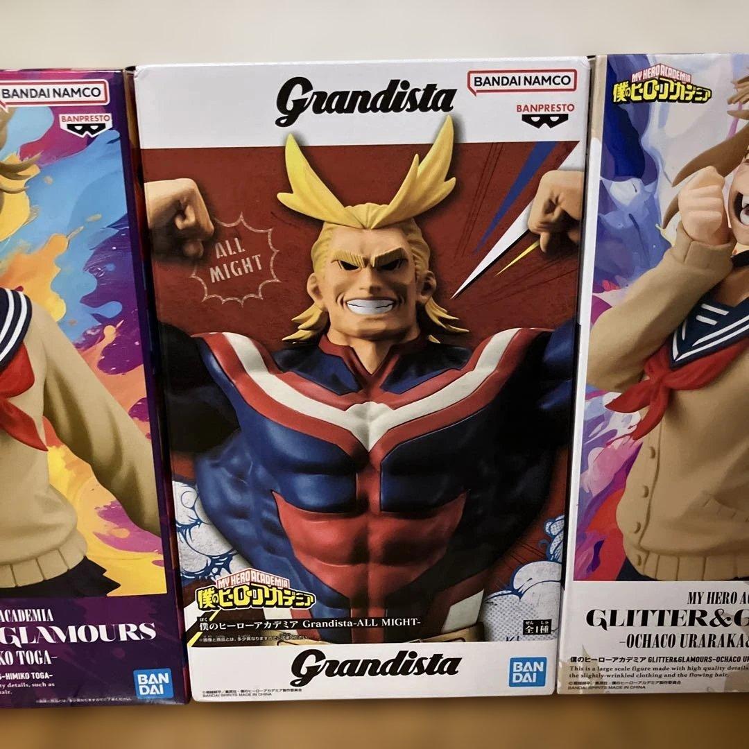 ヒロアカGrandista-オールマイト・グリグラ-トガヒミコ2種セット