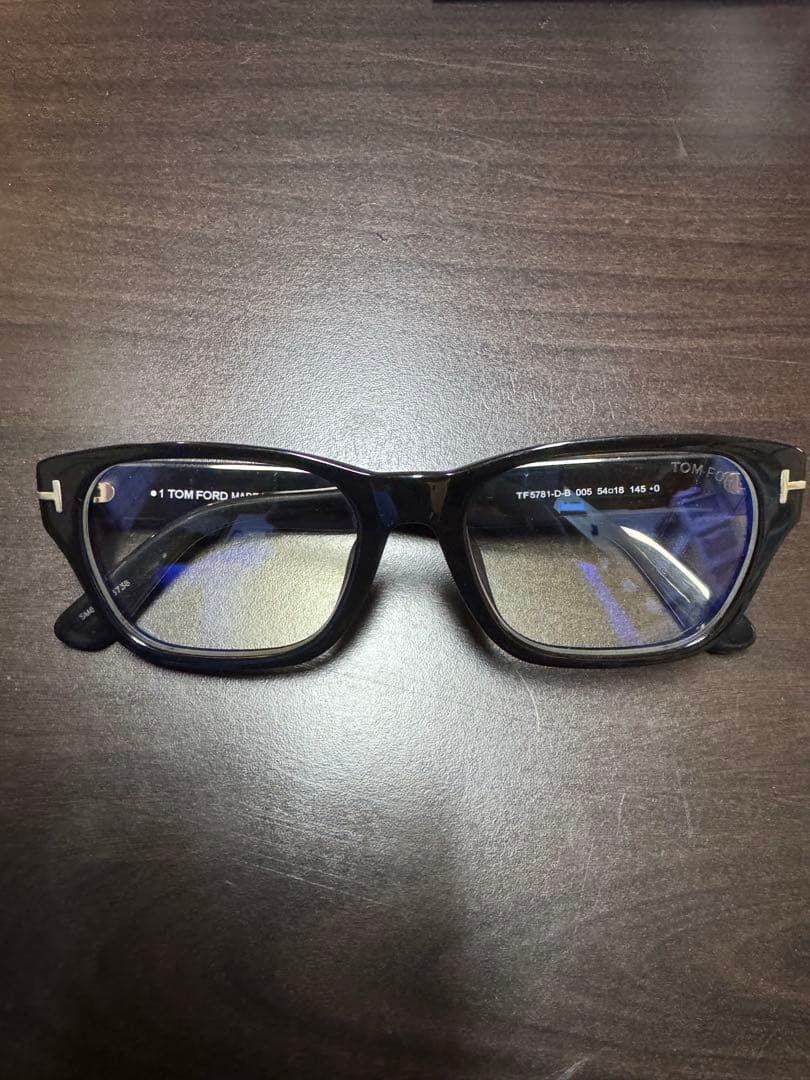 TOM FORD TF5781-D-B ブラック メガネ