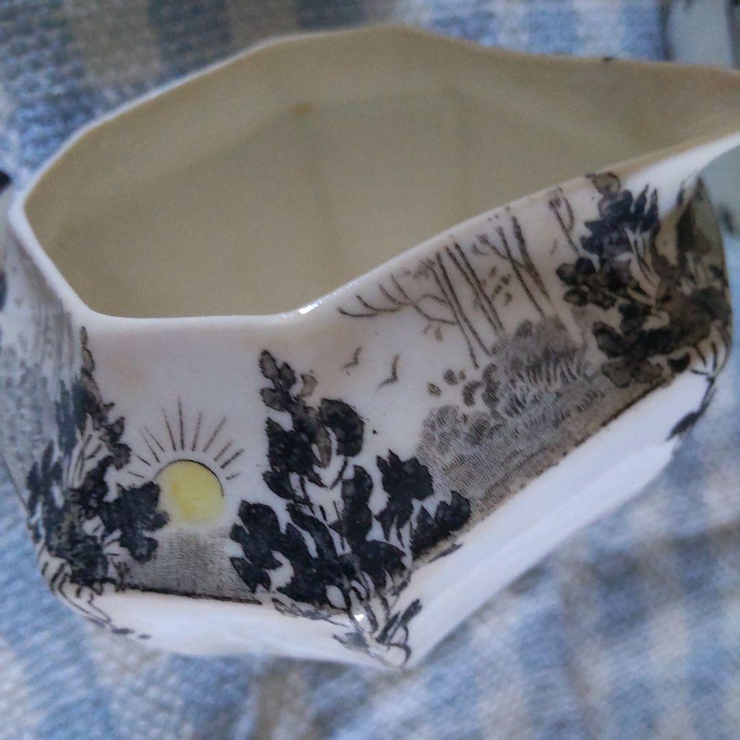 Shelley ／サンライズ＆トールツリー.クリーマー＆シュガーボウル