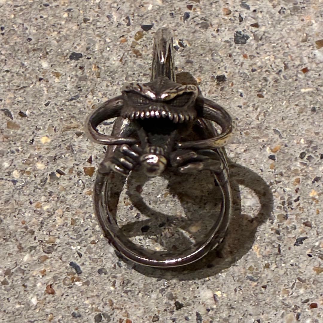 JAP工房 925 シルバー SPAWN バイオレーター 約21号リング指輪