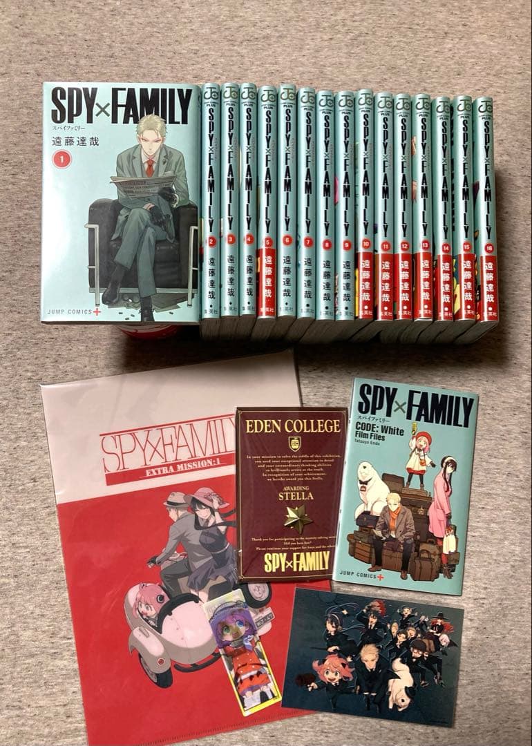 SPY×FAMILY -スパイ・ファミリー- 1〜16巻セット +オマケ - メルカリ