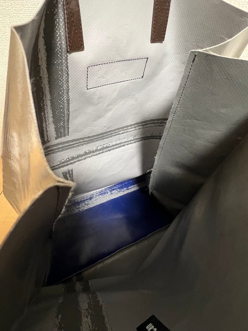 FREITAG フライターグ トートバッグ シルバー グレー - メルカリ