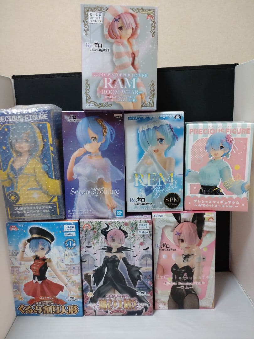 Re:ゼロから始める異世界生活 レム ラム フィギュア まとめ売り